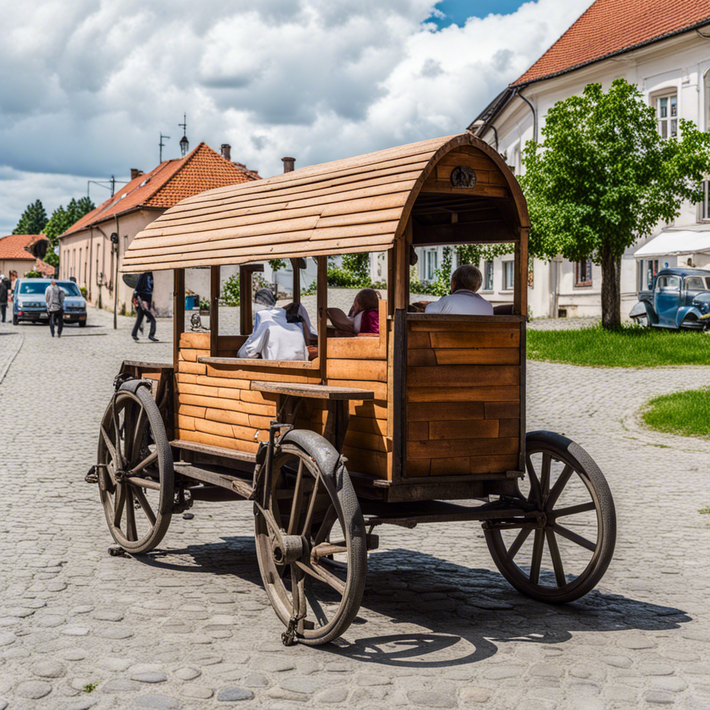 Neįprastos transporto priemonės leidžia kūrybiškai keliauti po Užupį